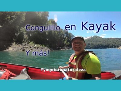 Parque Nacional Conguillío,  en Kayak